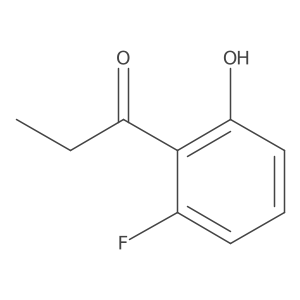 2'-Fluoro-6'-hydroxypropiophenone结构式
