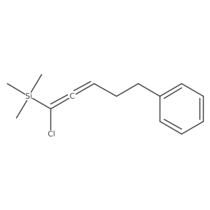 [5-chloro-5-(trimethylsilyl)-3,4-pentadien-1-yl]Benzene结构式