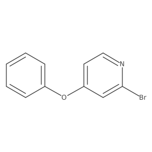 2-Bromo-4-phenoxypyridine结构式