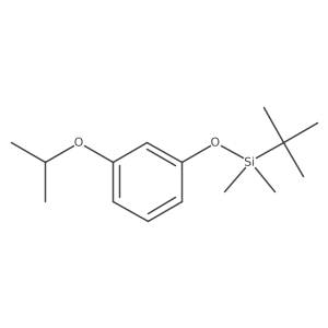 Tert-butyl(3-isopropoxyphenoxy)dimethylsilane Structure