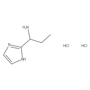 1-(1H-imidazol-2-yl)propan-1-amine dihydrochloride Structure