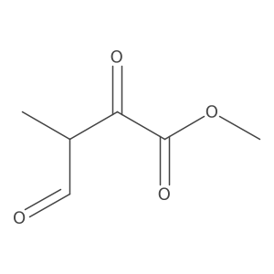 Methyl 3-methyl-2,4-dioxobutanoate结构式