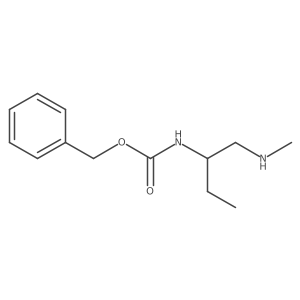 Benzyl (S)-(1-(methylamino)butan-2-yl)carbamate Structure