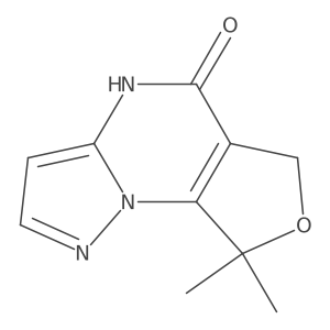 3,3-Dimethyl-4-oxa-1,8,12-triazatricyclo[7.3.0.0,2,6]dodeca-2(6),7,9,11-tetraen-7-ol Structure