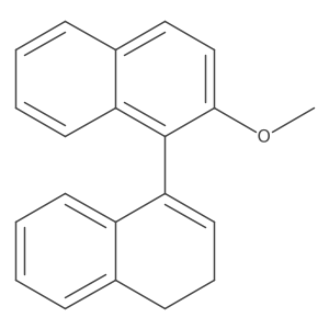 COc1ccc2ccccc2c1C1=CCCc2ccccc21结构式