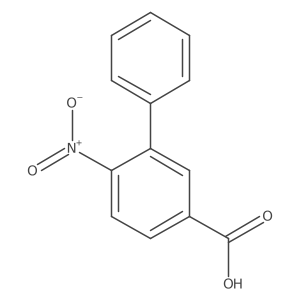 4-Nitro-3-phenylbenzoic acid Structure