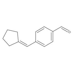 4-(Cyclopentylidenemethyl)benzaldehyde结构式