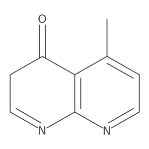 5-Methyl-3,4-dihydro-1,8-naphthyridin-4-one结构式