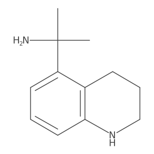 2-(1,2,3,4-Tetrahydroquinolin-5-yl)propan-2-amine Structure