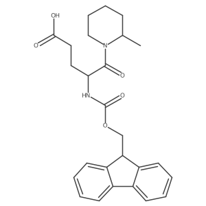 4-({[(9H-fluoren-9-yl)methoxy]carbonyl}amino)-5-(2-methylpiperidin-1-yl)-5-oxopentanoic acid结构式