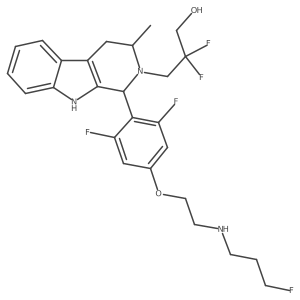 US10149839, Example 10 Structure