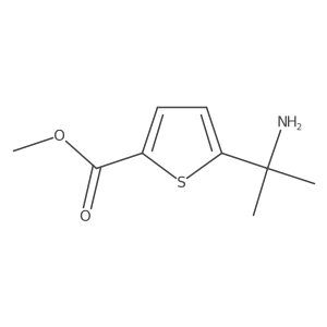 Methyl 5-(2-aminopropan-2-yl)thiophene-2-carboxylate Structure