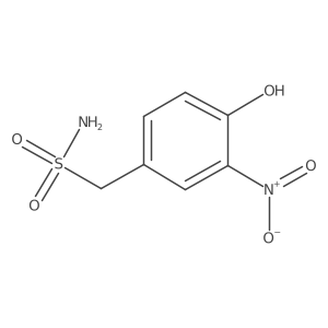 (4-Hydroxy-3-nitrophenyl)methanesulfonamide Structure