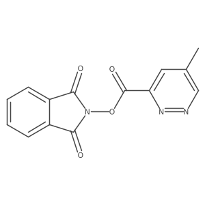 1,3-dioxo-2,3-dihydro-1H-isoindol-2-yl 5-methylpyridazine-3-carboxylate结构式