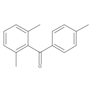 (2,6-Dimethylphenyl)-(4-methylphenyl)methanone Structure