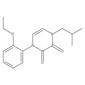 CCOc1ccccc1-n1ccn(CC(C)C)c(=O)c1=O结构式