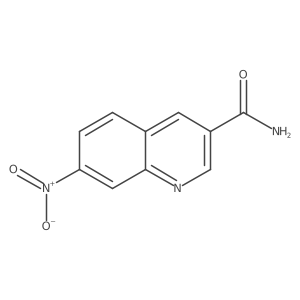 7-Nitroquinoline-3-carboxamide Structure