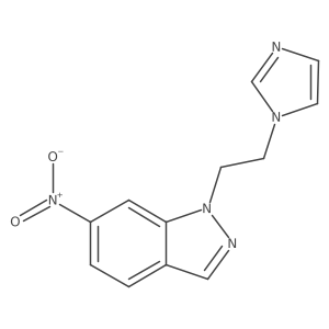 1-[2-(1H-Imidazol-1-yl)ethyl]-6-nitro-1H-indazole Structure