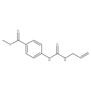 Methyl 4-(3-allylureido)benzoate Structure