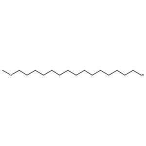 15-Methoxy-1-pentadecanethiol Structure
