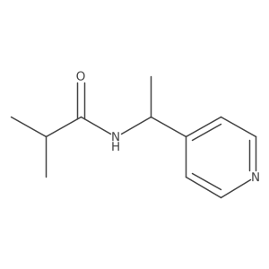 N-(1-(Pyridin-4-yl)ethyl)isobutyramide Structure
