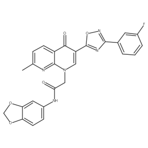 4-{[1-(cyclobutylcarbonyl)piperidin-4-yl]methoxy}-N-cyclopropylbenzamide Structure