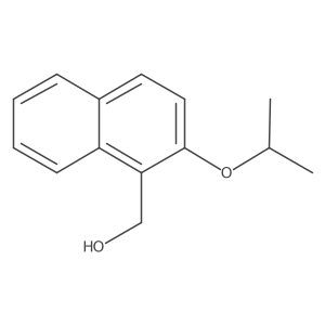 (2-Isopropoxynaphthalen-1-yl)methanol Structure