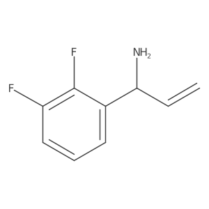 1-(2,3-Difluorophenyl)prop-2-enylamine结构式