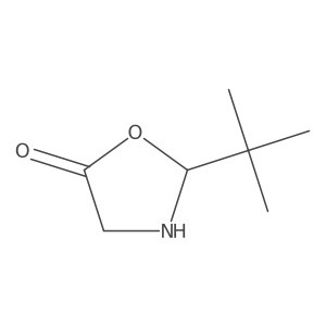 2-t-Butyloxazolidin-5-one结构式