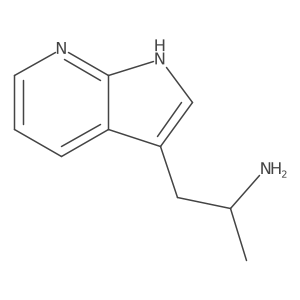 (2R)-1-{1H-pyrrolo[2,3-b]pyridin-3-yl}propan-2-amine Structure