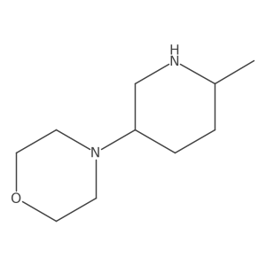 4-(6-Methylpiperidin-3-yl)morpholine结构式