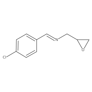 (S)-(E,Z)-N-4-Chlorobenzylidene-1-(oxiran-2-yl)methanamine结构式