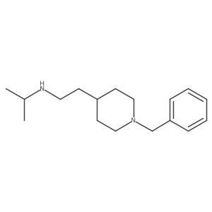 N-(2-(1-benzylpiperidin-4-yl)ethyl)propan-2-amine Structure