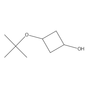 3-(Tert-butoxy)cyclobutan-1-ol Structure
