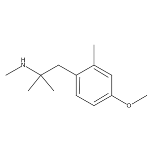 [1-(4-Methoxy-2-methylphenyl)-2-methylpropan-2-yl](methyl)amine Structure