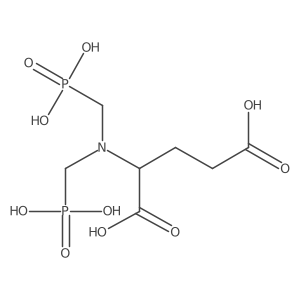 N,N-Bis(phosphonomethyl)-L-glutamic acid Structure