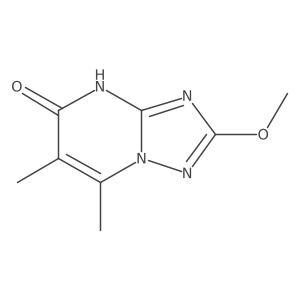 2-methoxy-6,7-dimethyl-4H,5H-[1,2,4]triazolo[1,5-a]pyrimidin-5-one Structure