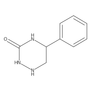 5-Phenyl-1,2,4-triazinan-3-one Structure