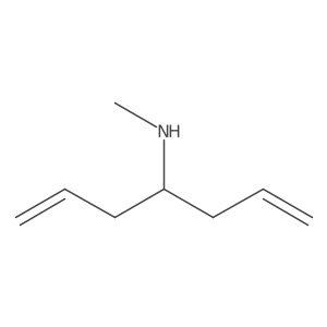 (Hepta-1,6-dien-4-yl)(methyl)amine Structure
