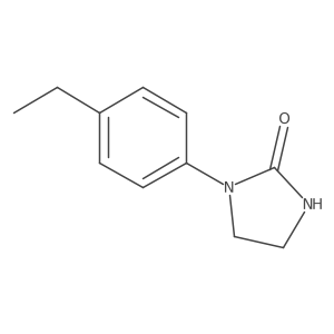 1-(4-Ethylphenyl)imidazolidin-2-one Structure