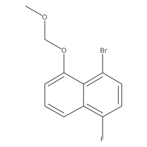 COCOc1cccc2c(F)ccc(Br)c12结构式