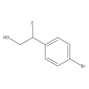 2-(4-Bromophenyl)-2-fluoroethanol Structure