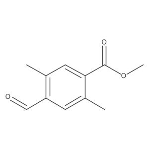 Methyl 4-formyl-2,5-dimethylbenzoate Structure