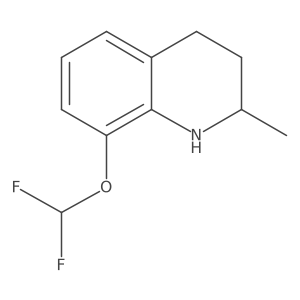 8-(Difluoromethoxy)-2-methyl-1,2,3,4-tetrahydroquinoline Structure
