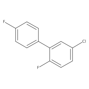 4-Chloro-1-fluoro-2-(4-fluorophenyl)benzene Structure