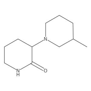 3-Methyl-[1,3'-bipiperidine]-2'-one结构式