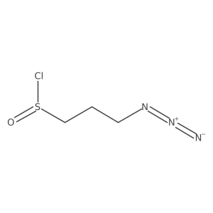 3-Azidopropane-1-sulfinyl chloride结构式