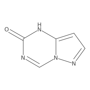 1H-pyrazolo[1,5-a][1,3,5]triazin-2-one结构式