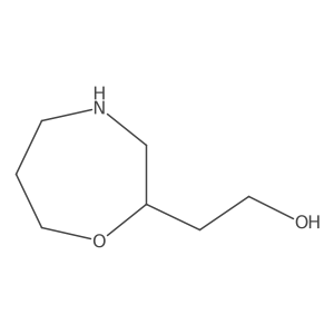 2-(1,4-Oxazepan-2-yl)ethan-1-ol结构式