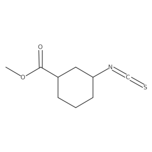 Methyl 3-isothiocyanatocyclohexane-1-carboxylate Structure